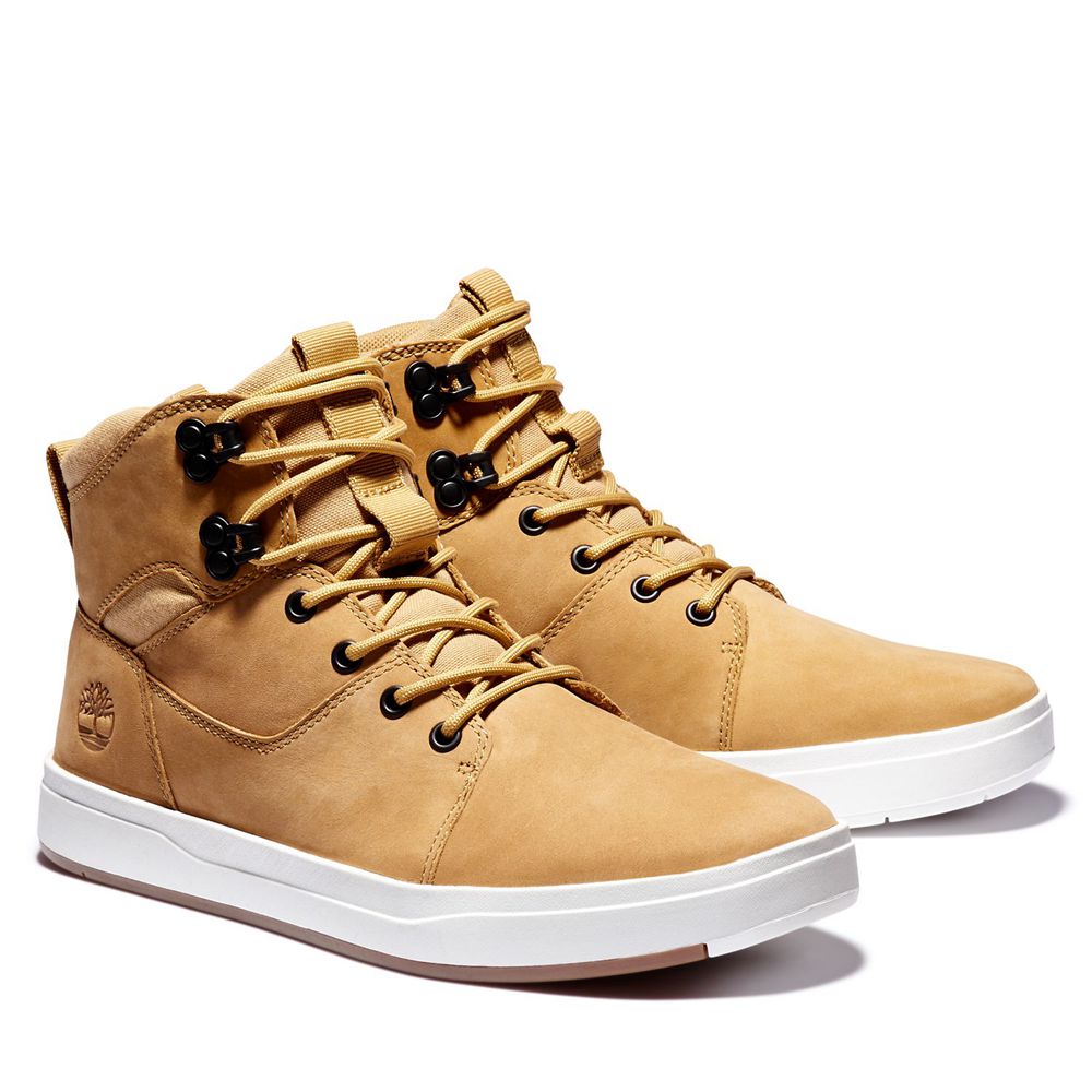 Timberland Chukka Μποτακια Ανδρικα Καφε - Davis Square - Greece 9246081-JO